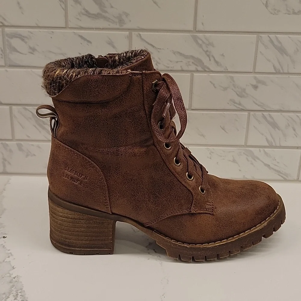Softmoc Topanga Ankle Boots Brown Size EU 38 US 7 - Picture 1 of 11